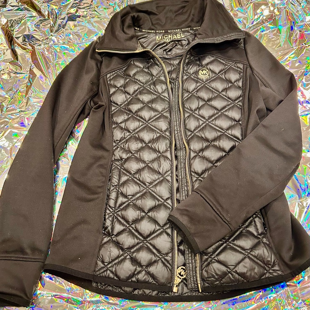 Michael Michael Kors Women’s Small Full Zip Quilted Jacet